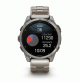 fēnix 8 – 47 mm, AMOLED - Sapphire, Titanium with Vented titanium bracelet - 010-02904-40 - Garmin